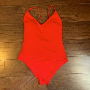 One piece bathing suit